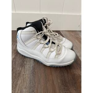 Nike Jordan 11 Retro BP Legend Blue 378039-104 Size 3Y